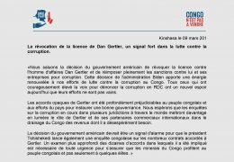 La révocation de la licence de Dan Gertler, un signal fort dans la lutte contre la corruption.