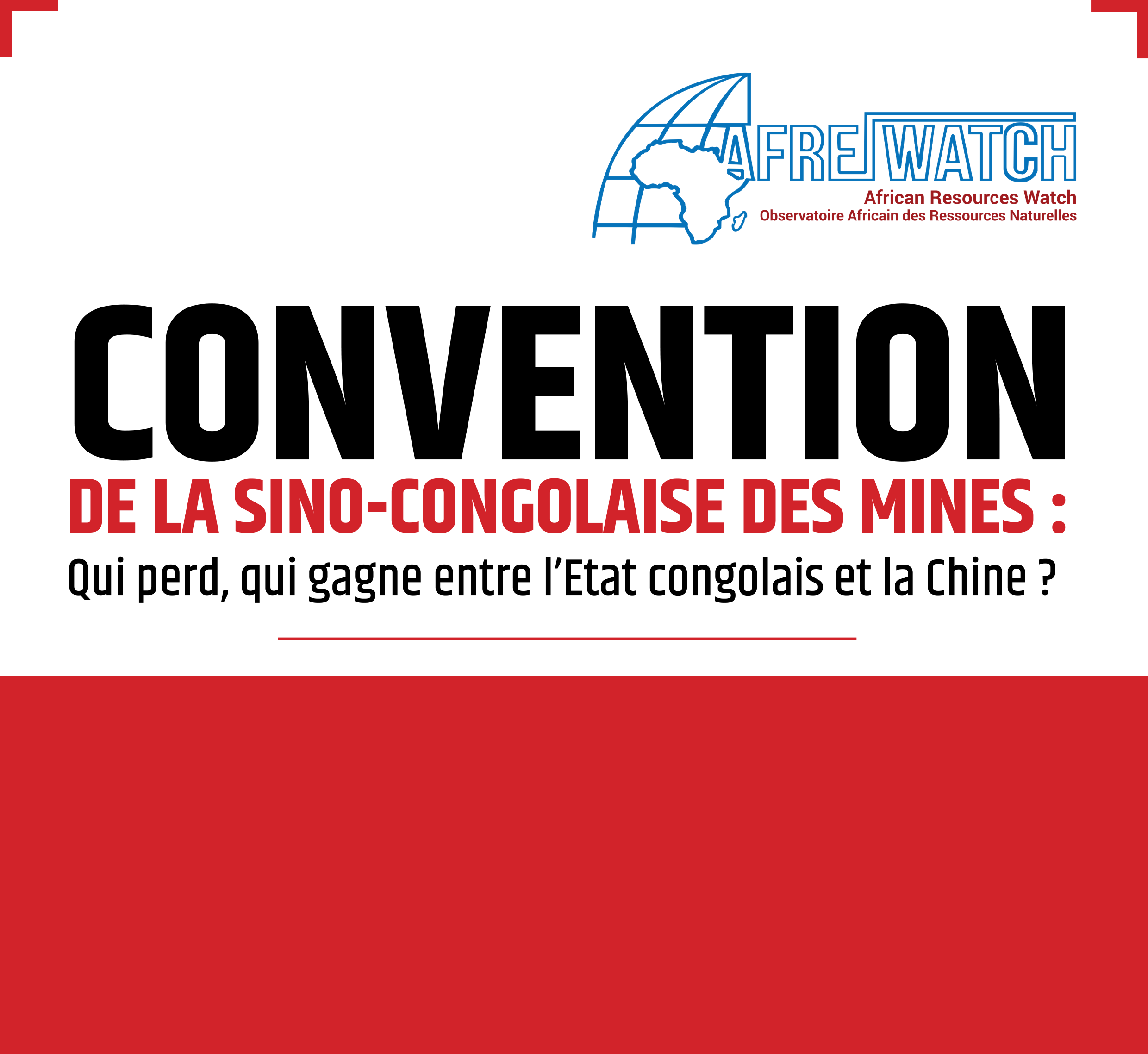 CONVENTION DE LA SINO-CONGOLAISE DES MINES : Qui perd, qui gagne entre l’Etat congolais et la Chine ?