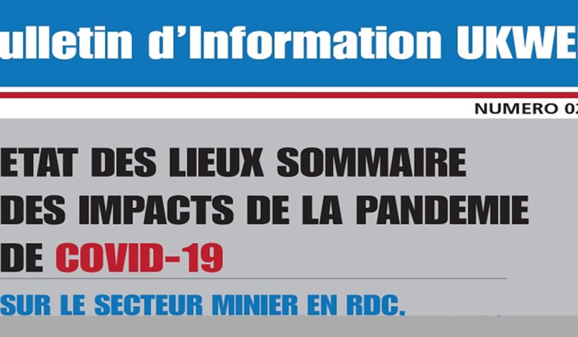 Bulletin d’information UKWELI n°2