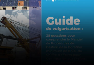 Guide de vulgarisation : 28 questions pour comprendre le Manuel de Procédures de Gestion de la dotation minimum de 0,3% du Chiffre d’affaires pour Contribution aux Projets de Développement Communautaire dans le Secteur minier en RDC