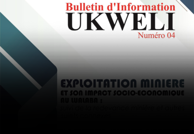 Exploitation minière et son impact socio-économique au Lualaba : suivi de la redevance minière et autres sujets connexes