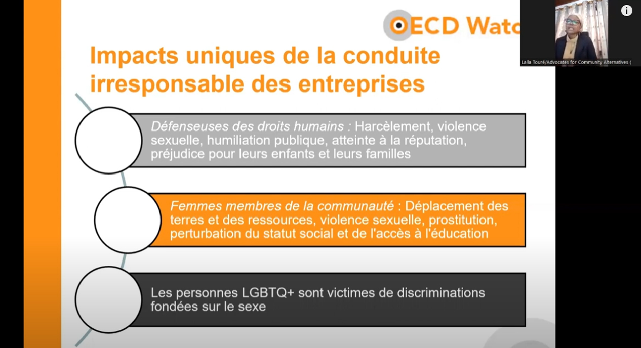 Explication de l’obligation de diligence raisonnable en matière de genre et de ses étapes