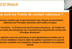 Explication des Points de contact nationaux de l’OCDE