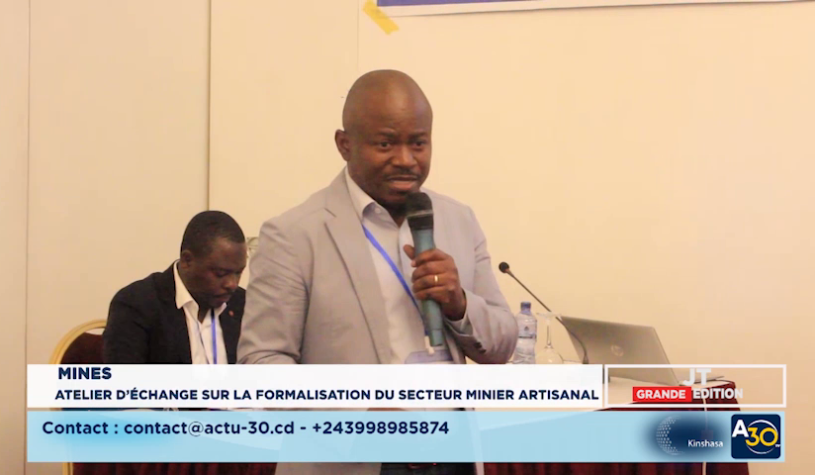 Atelier d’échange sur les défis de la formalisation du secteur minier artisanal du cuivre et cobalt en RDC