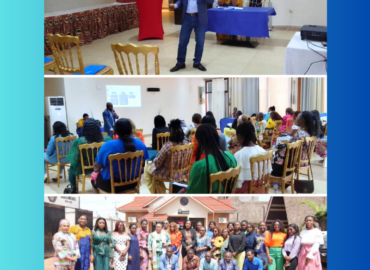 Intervention de AFREWATCH à  l’atelier de formation des femmes défenseurs des droits humains sur les droits de l’homme et les questions environnementales émergentes liés aux minéraux critiques en RDC.