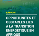 OPPORTUNITÉS ET OBSTACLES LIÉS A LA TRANSITION ÉNERGÉTIQUE EN AFRIQUE