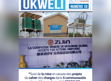 Bulletin d’information UKWELI N10 : Suivi de la mise en œuvre des projets du cahier des charges dans cinq communautés impactées par la société COMMUS.