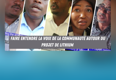 DOCUMENTAIRE – FAIRE ENTENDRE LA VOIX : Communauté autour du projet de lithium
