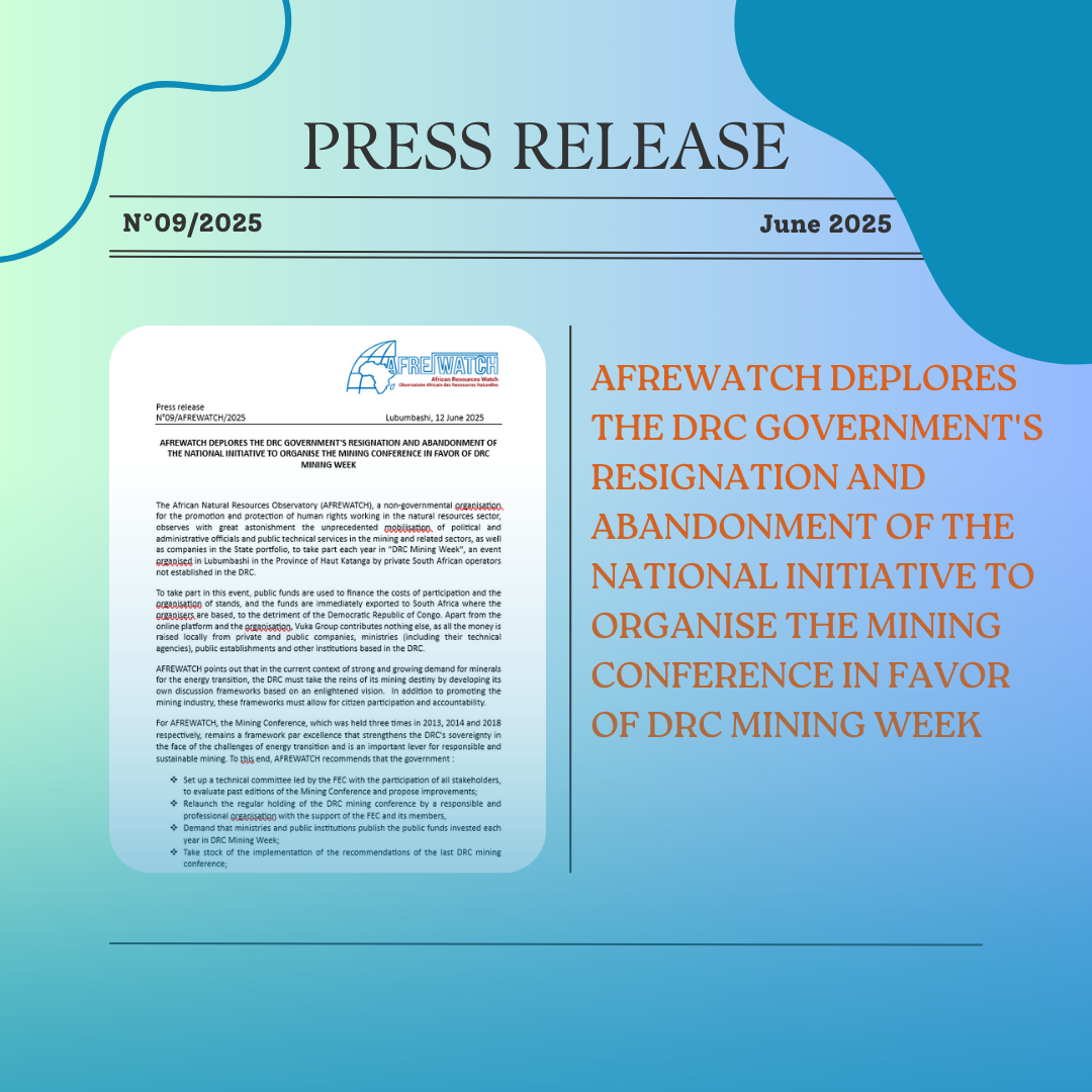Press Release N°9 / 2025