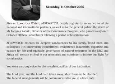 OBITUARY – Jacques Kabulo