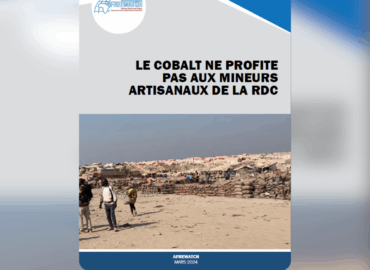NO PROFITS FOR ARTISANAL COBALT MINERS IN THE DRC