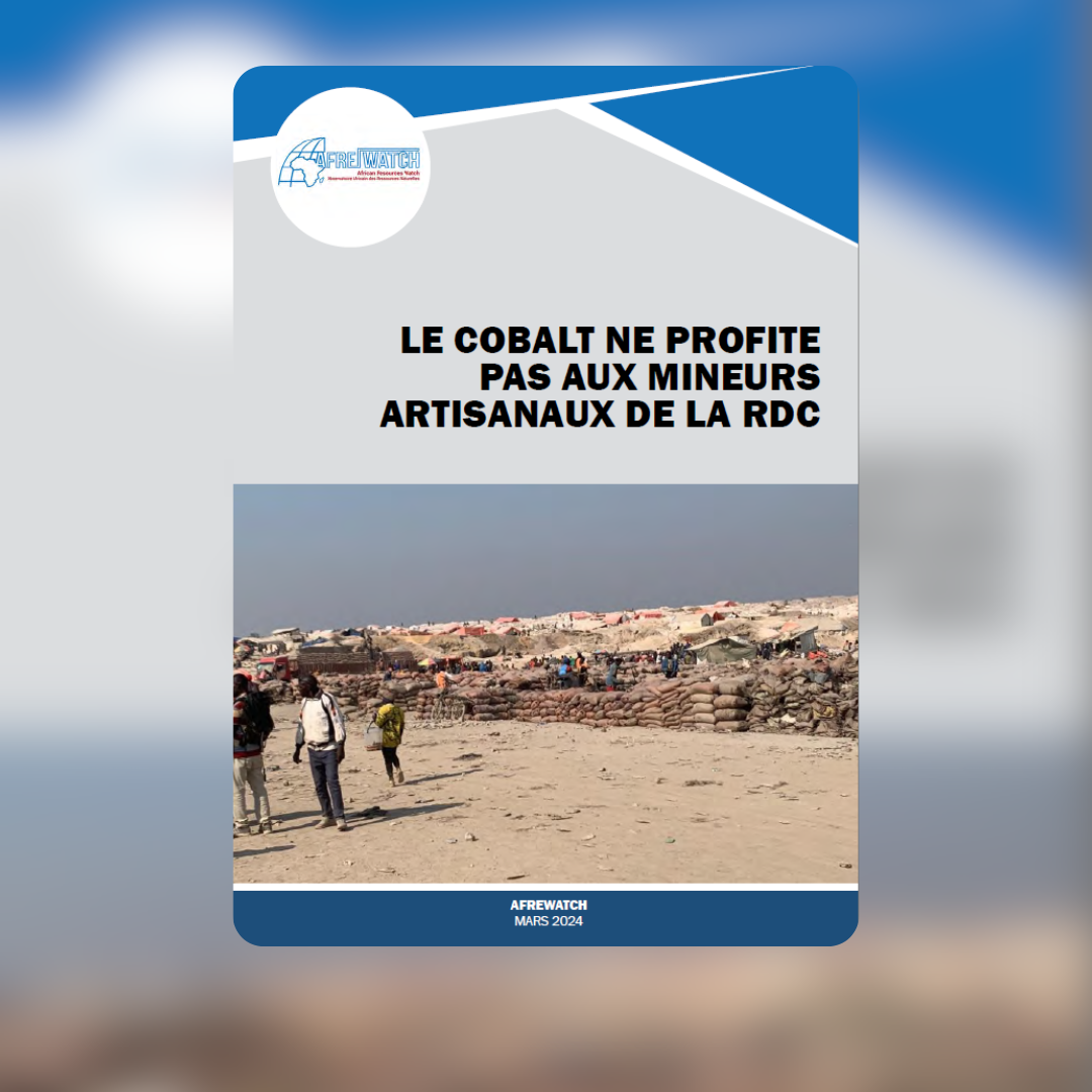 NO PROFITS FOR ARTISANAL COBALT MINERS IN THE DRC