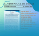 Communiqué de presse N°07 – 2025