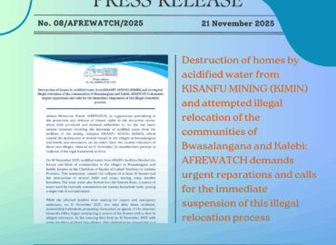 Press Release No. 08 – 2025