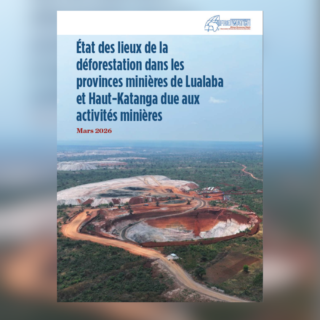 État des lieux de la déforestation dans les provinces minières de Lualaba et Haut-Katanga due aux activités minières