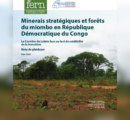 Minerais stratégiques et forêts de Miombo en République Démocratique du Congo.