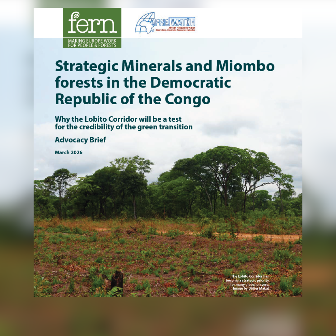 Strategic Minerals and Miombo forests in the Democratic Republic of the Congo