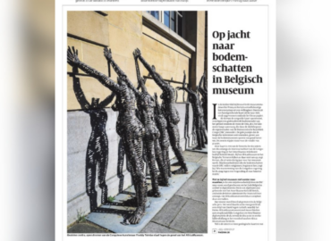 Hunting for buried treasures in Belgian museum