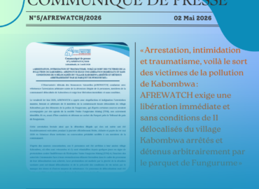 Communiqué de presse N ̊ 5 / 2026