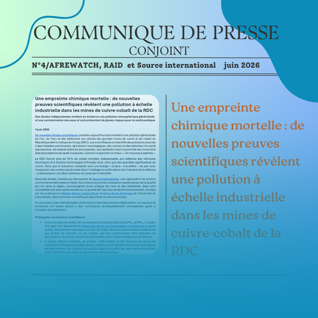 Communiqué De Presse Conjoint N°4 – 2026