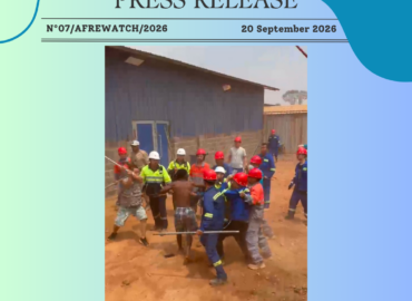 Press Release : Violence at CMOC-KFM: AFREWATCH calls for the protection of workers and respect for human rights