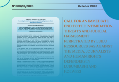 Joint press release N°003/10/2026